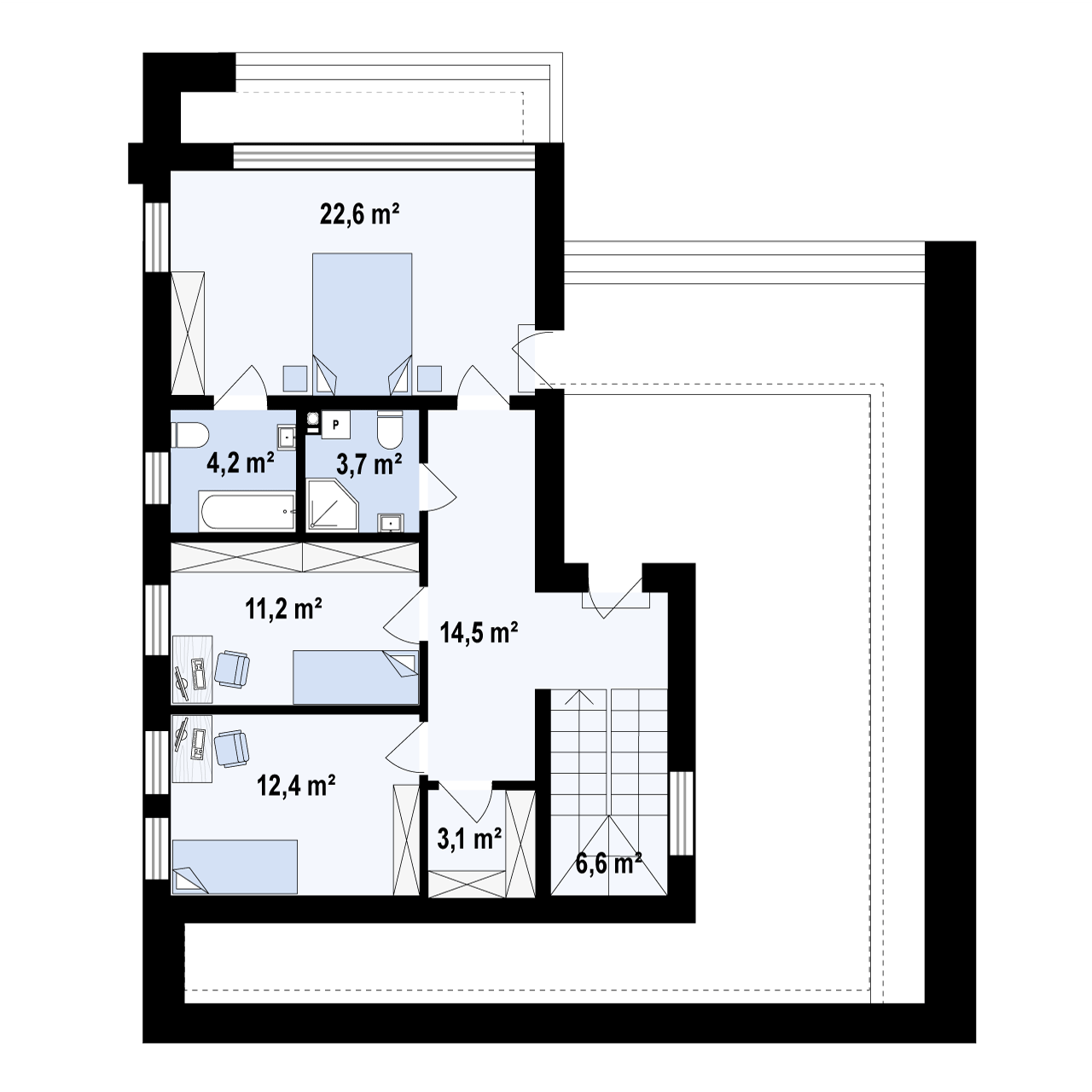 Zx220 - Plan piętro